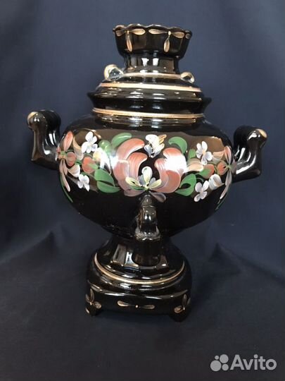 Декоративный самовар.СССР.Роспись.Фарфор
