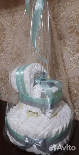 Торт из памперсов