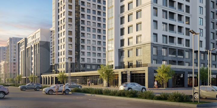 3-к. квартира, 90,4 м², 11/22 эт.