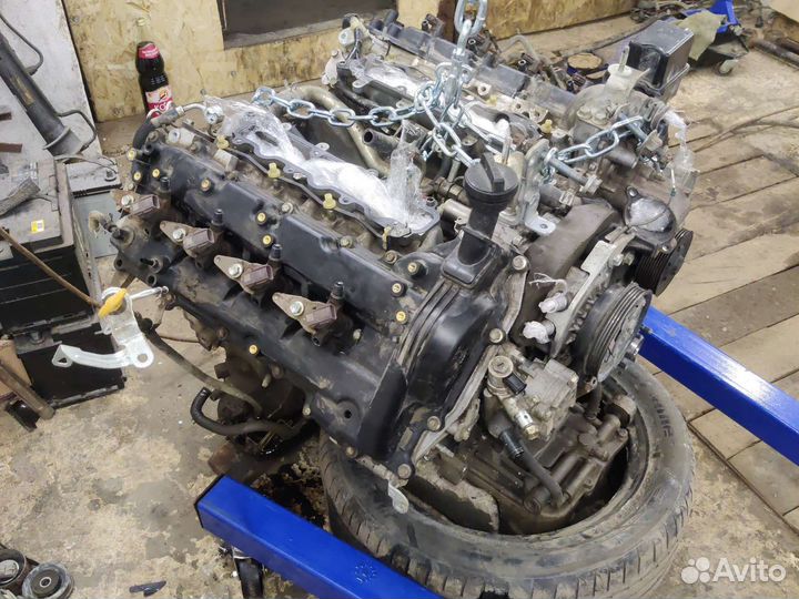 Двигатель Toyota land cruiser 200 1vdftv 2016г