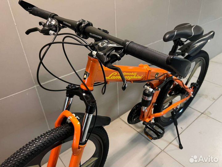 Велосипед на литых дисках