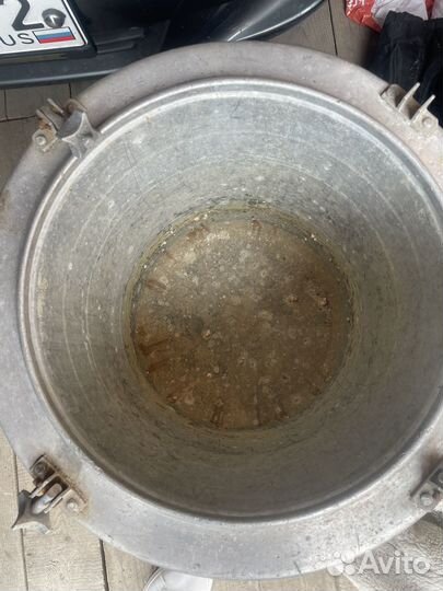 Бак термос пищевой алюминиевый