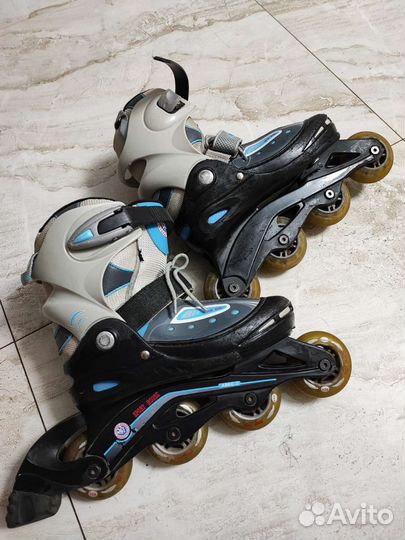 Роликовые коньки детские 34-37