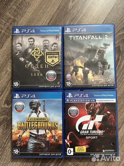 Игры для приставок ps4