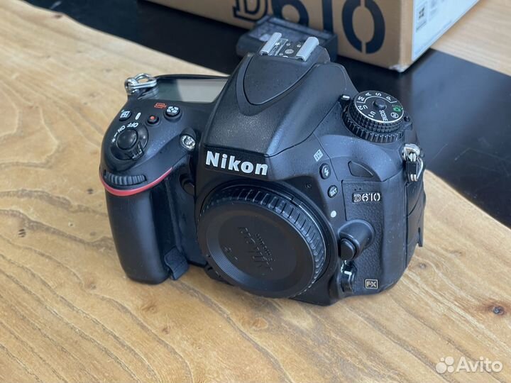 Фотоаппарат зеркальный Nikon D610