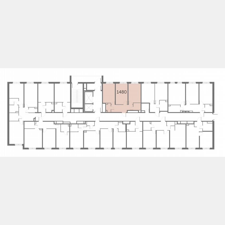 2-к. апартаменты, 54,4 м², 11/14 эт.