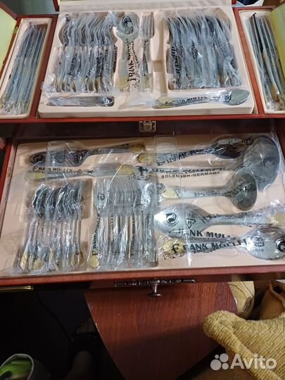 Набор столовых приборов на 12 персон Германия