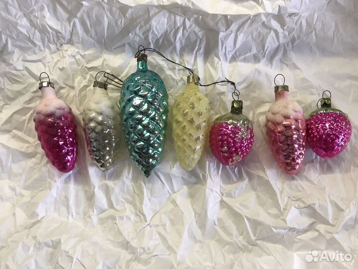 Елочные игрушки СССР