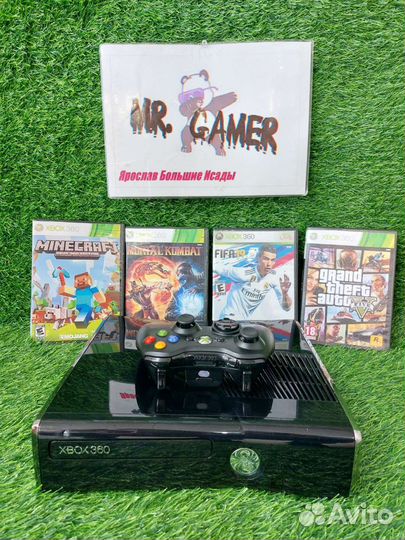 Игровая приставка Xbox 360 slim