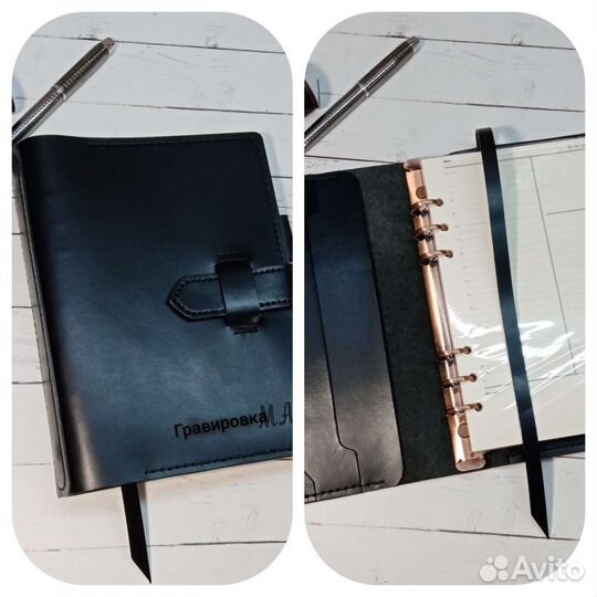 Бизнес - блокнот, планер из натуральной кожи