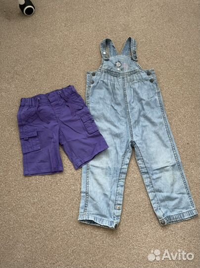 Два пакета одежды на девочку 1-3 года