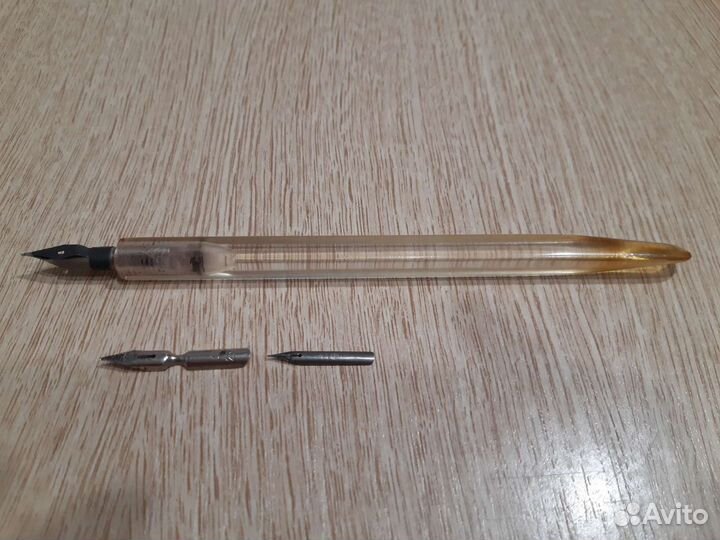 Ручка перьевая СССР из оргстекла
