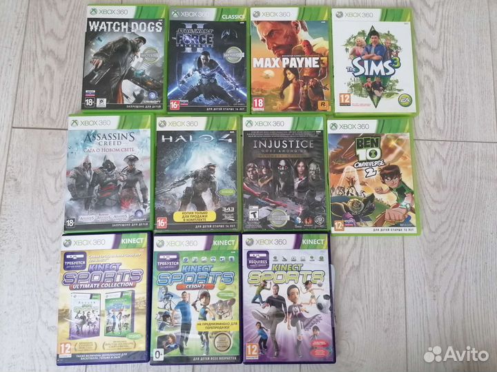 Игры (лицензия) на xbox360, xbox one