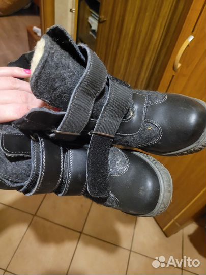 Зимние сапоги для мальчика 34