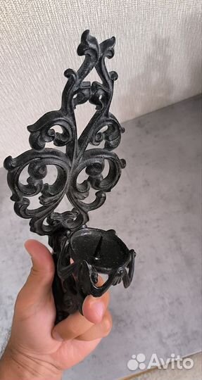 Каслинское литье Настенный Подсвечник