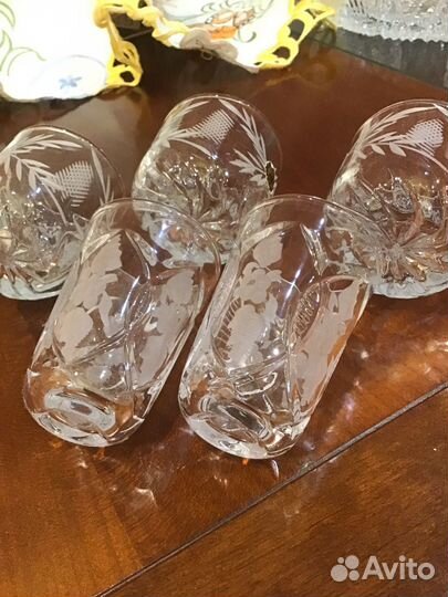 Рюмки хрустальные СССР