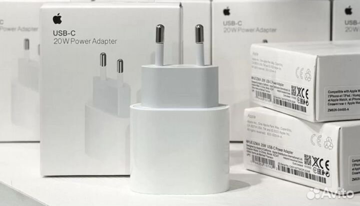 Адаптер для iPhone type C, 20 W быстрая зарядка
