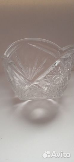 Салатник хрустальный СССР