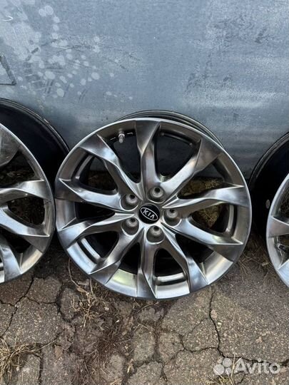 Литые диски r17 5x114 3 бу