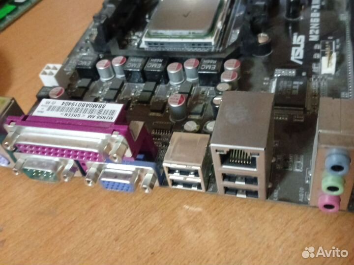 Материнская плата asus M2N68-AM сокет AM2+