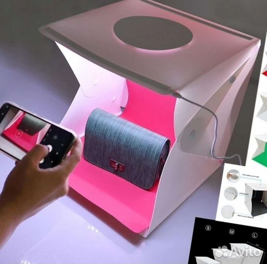 Фотобокс, фотобокс для маникюра, лайтбокс