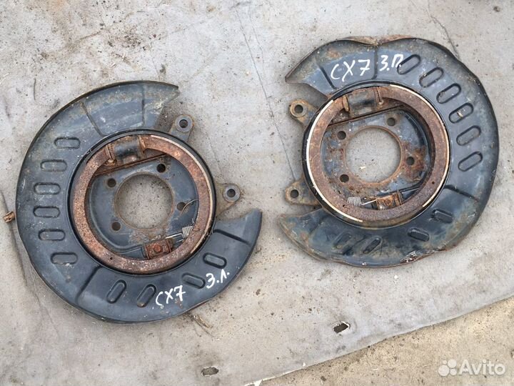 Тормозной щит задний Mazda cx7