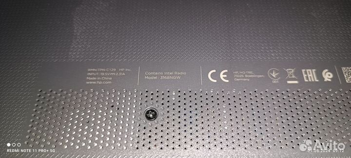 Ноутбук hp pavilion g6