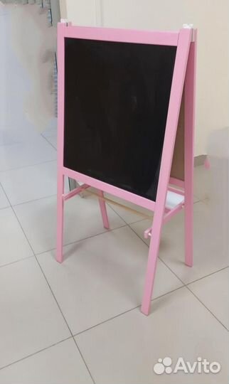 Доска-мольберт, розовый молаikea62х118 см