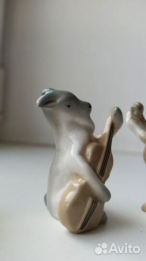 Малый Квартет Крылова фарфор СССР лфзи