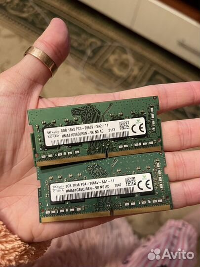 Оперативная память ddr 4 8 gb 2666