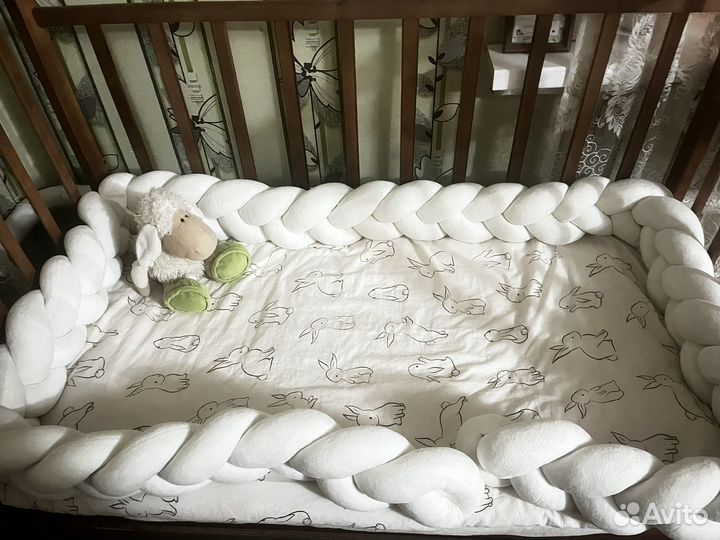 Бортик косичка