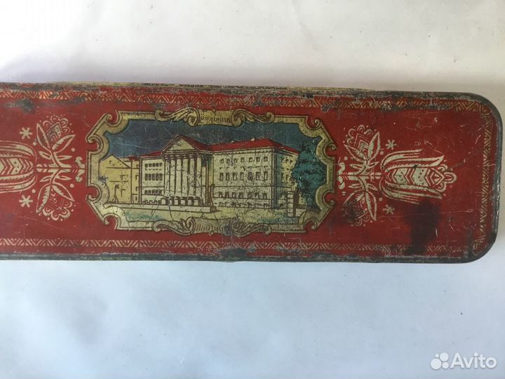 Коробочки баночки жестяные СССР