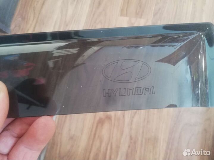 Оригинальные дефлекторы на окна hyundai Creta