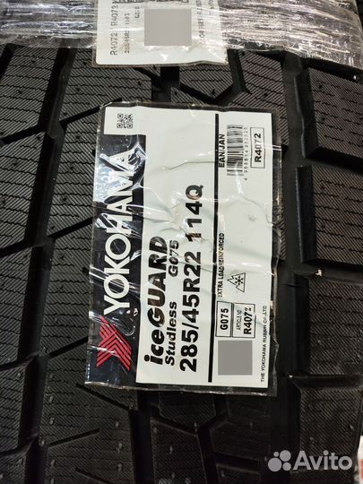 Yokohama Ice Guard G075 285/45 R22 114Q