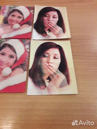 Стерео открытки 3d объемные девушки - Япония