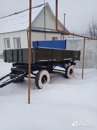 Тракторная телега с документами