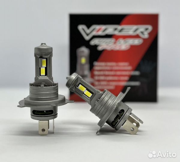LED ламп головного света Viper H4/H19 AIR LED PRO