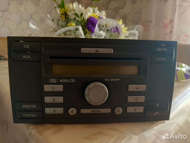 Автомагнитола ford 6000cd