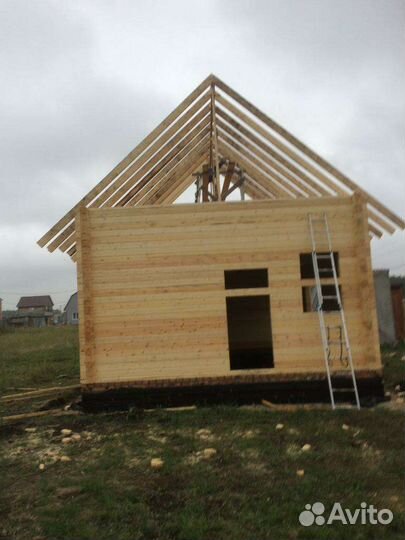 Профилированный брус, изготовление и монтаж