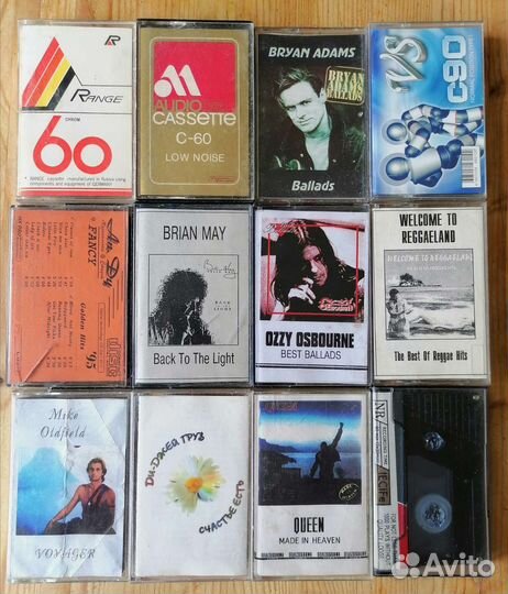 Аудио кассеты и диски