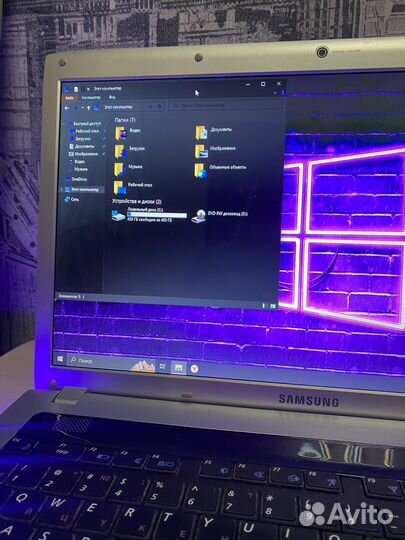 Ноутбук в хорошем состоянии 17,3 диагональ