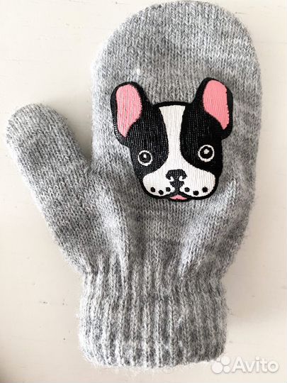 Варежки Acoola детские 14 разрер XS новые