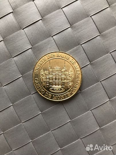 Игровой жетон казино Монте-Карло