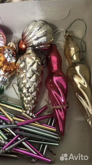 Елочные игрушки СССР