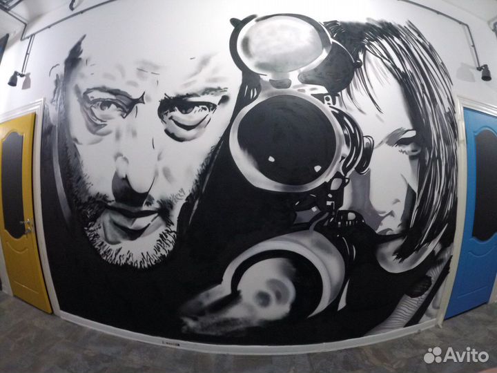 Граффити оформление, роспись стен в Волгограде