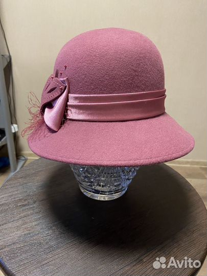 Шляпа фетровая женская