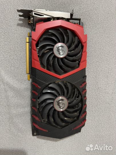 Видеокарта gtx 1060 6gb msi gaming x