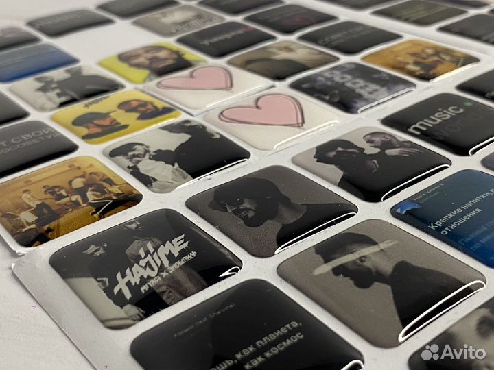 3D стикеры/наклейки