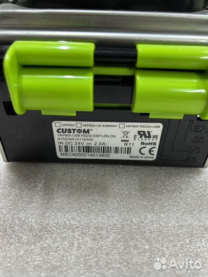 Термопринтер custom vkp 80II