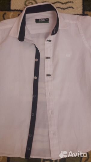 Рубашка белая на мальчика
